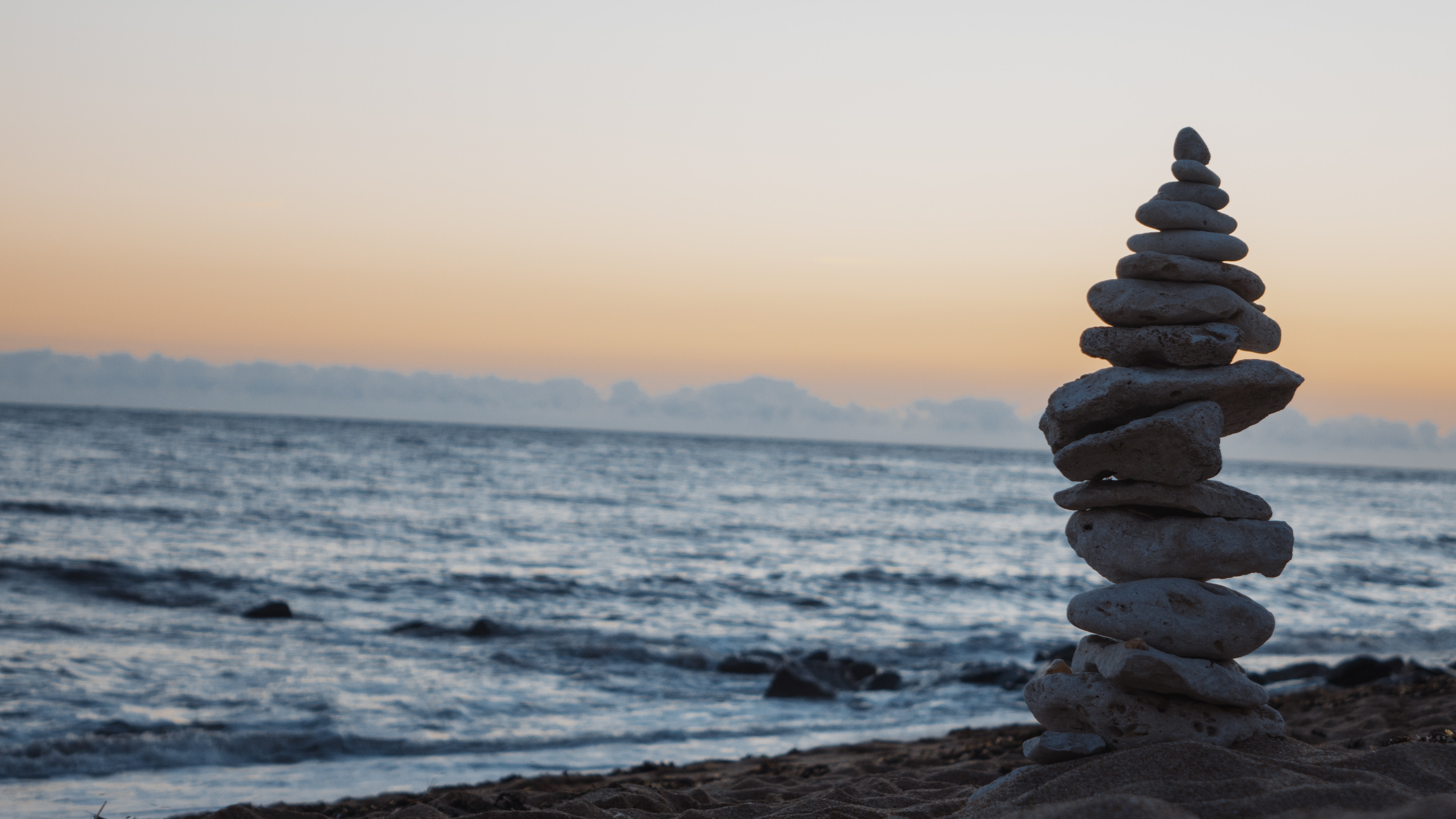 carta da parati con un messaggio sulla vita,mare,cielo,orizzonte,oceano,roccia