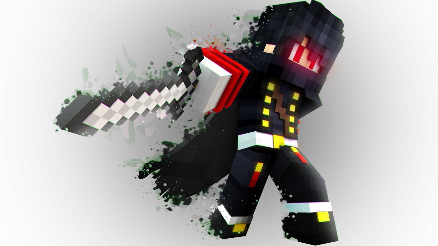 minecraft pvp wallpaper,animation,graphic design,technology,fictional character,robot