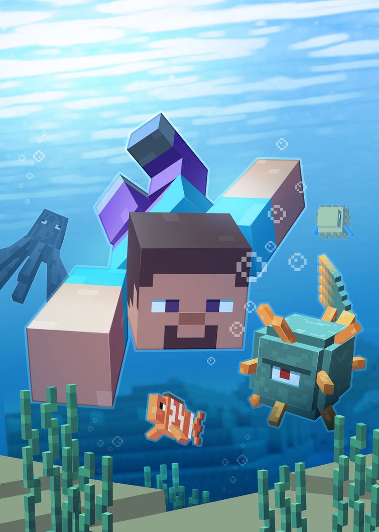 mcpe wallpaper,water,games,video game software,animation,illustration