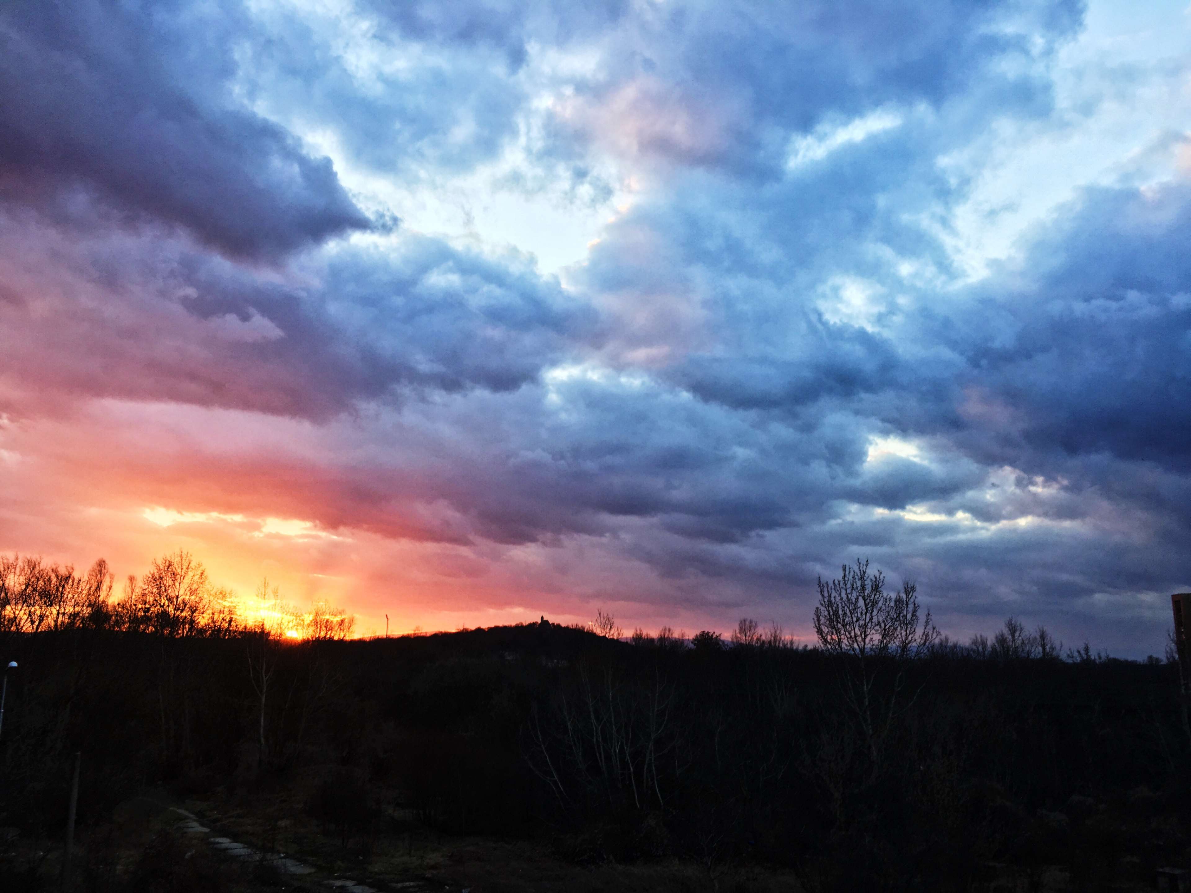 iphone 6s壁紙4k,空,雲,自然,自然の風景,地平線