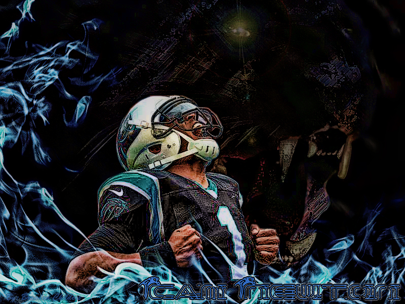 cam newton dab wallpaper,illustration,fictional character,fiction,cg artwork,space