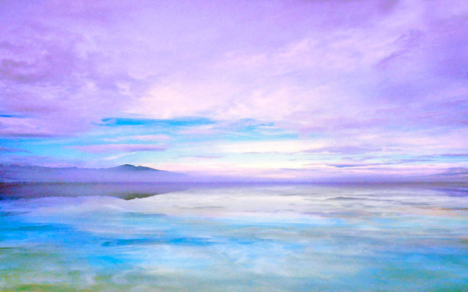 pastel background wallpaper,sky,sea,horizon,ocean,purple