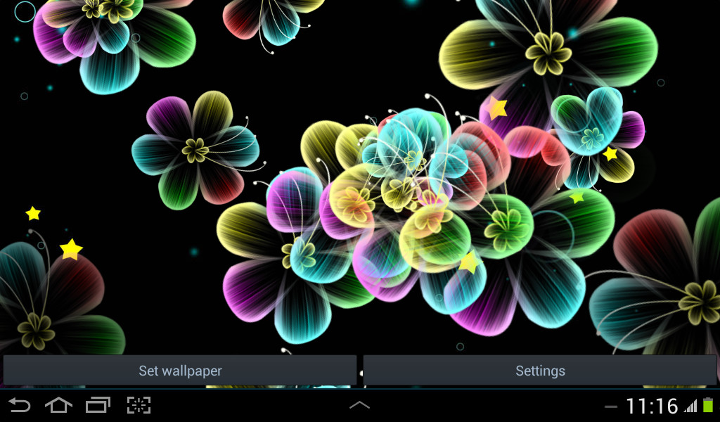 네온 꽃 라이브 배경 화면,꽃잎,그래픽 디자인,프랙탈 아트,식물,과학 기술