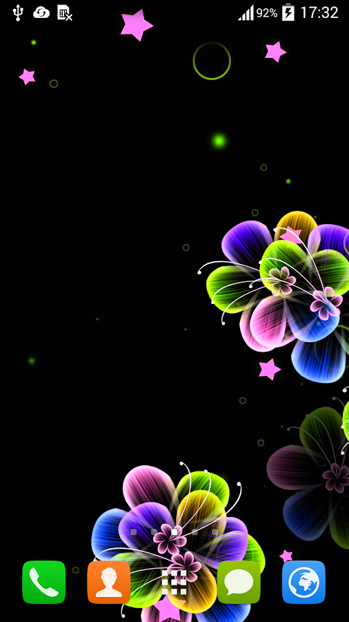 fleurs au néon live wallpaper,violet,violet,conception graphique,plante,fleur