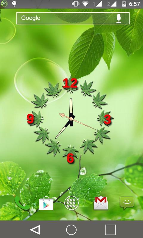 naturuhr live wallpaper,blatt,grün,pflanze,baum,blume