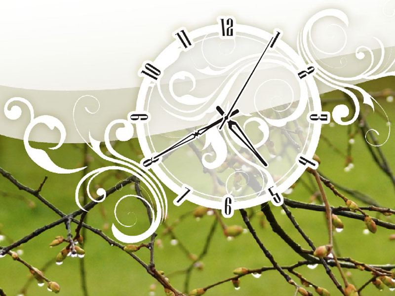 naturaleza reloj live wallpaper,reloj,metal,fuente,mueble,accesorios de casa