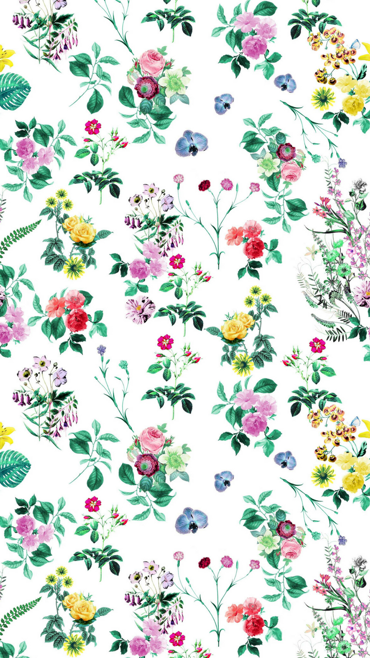 cute floral wallpaper,pattern,pedicel,floral design,botany,design