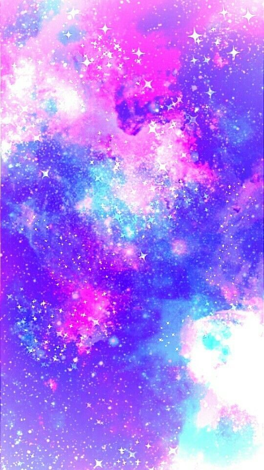 パステルギャラクシー壁紙,紫の,バイオレット,星雲,空,ピンク