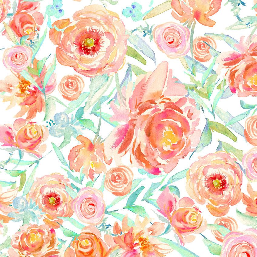peach floral wallpaper,pink,pattern,flower,floral design,rose