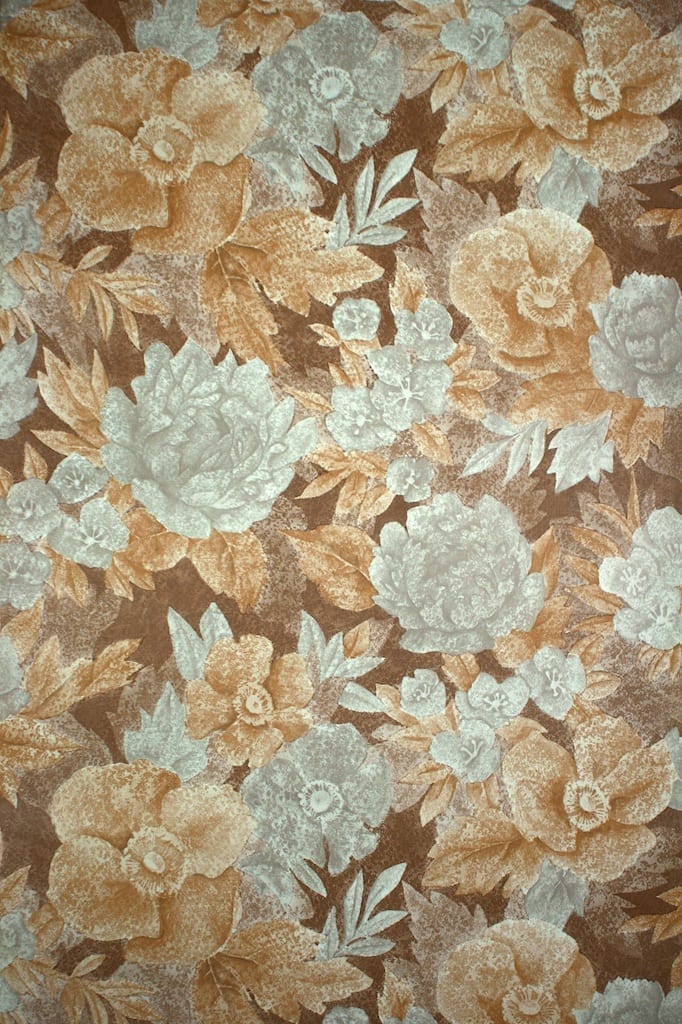 brown floral wallpaper,pattern,brown,textile,wallpaper,floral design