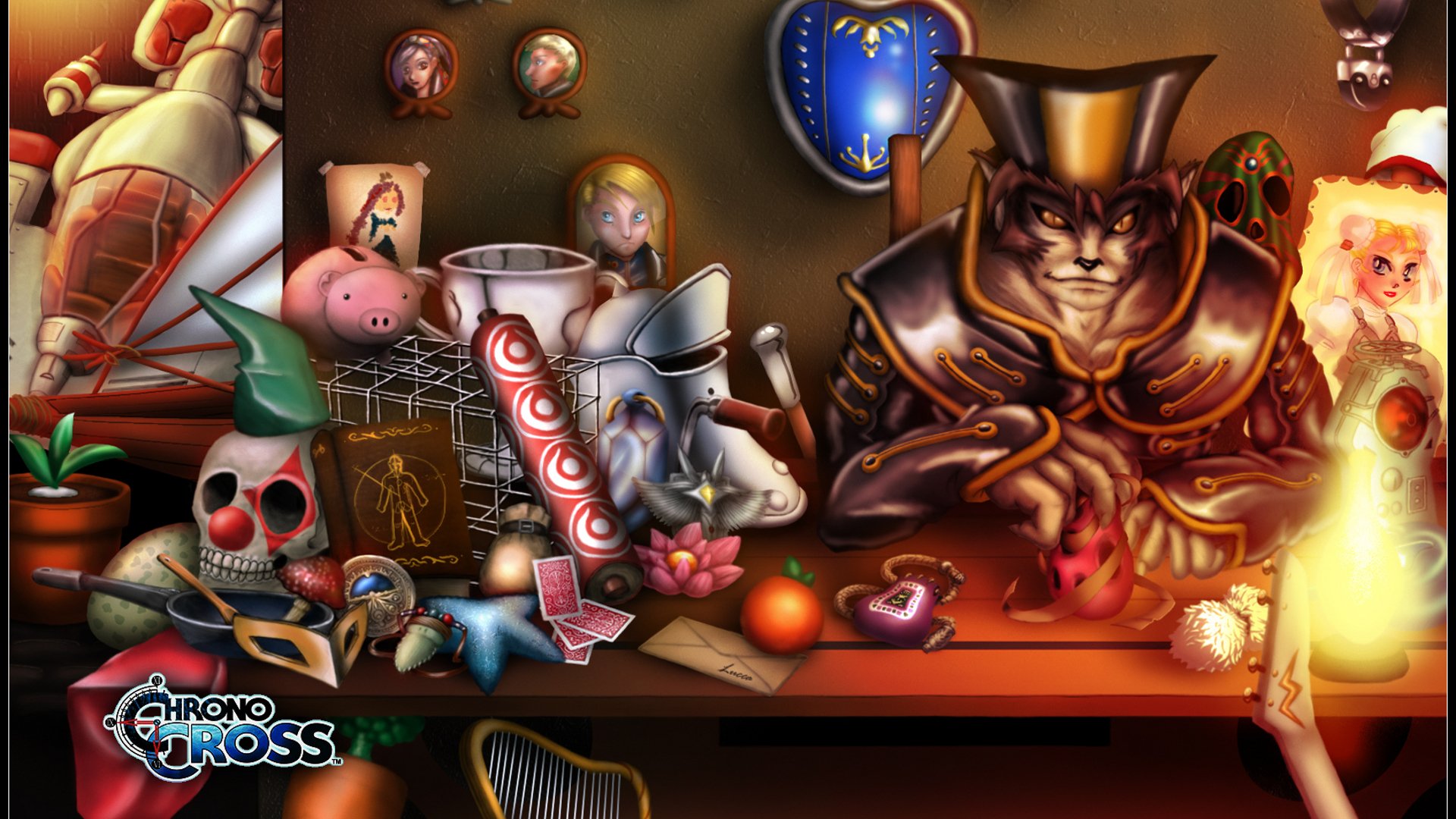 fondo de pantalla de crono cross,ficción,juegos,personaje de ficción,arte,ilustración