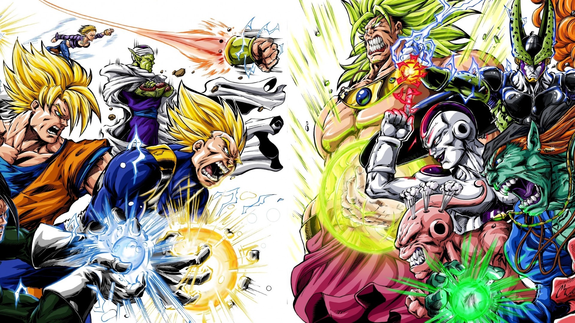 dbgt wallpaper,cartoon,comics,illustration,fictional character,graphic design