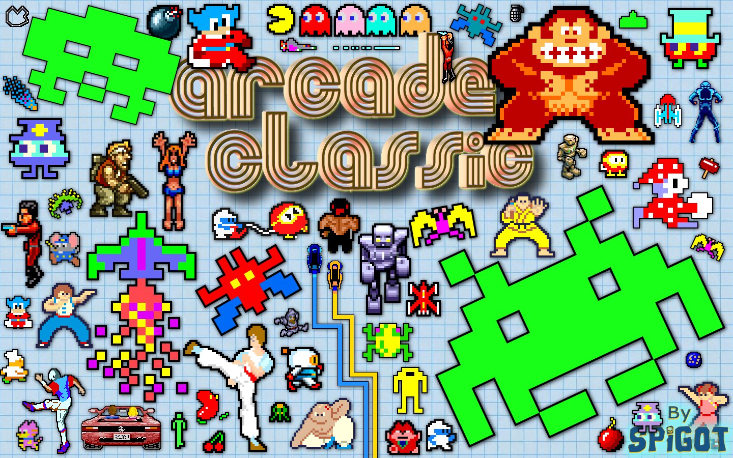 fondo de pantalla del juego de arcade,juegos,rompecabezas,personaje de ficción