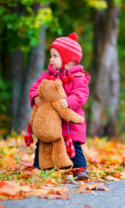 téléchargement gratuit de citations de fond d'écran pour mobile,feuille,enfant,bambin,interaction,l'automne