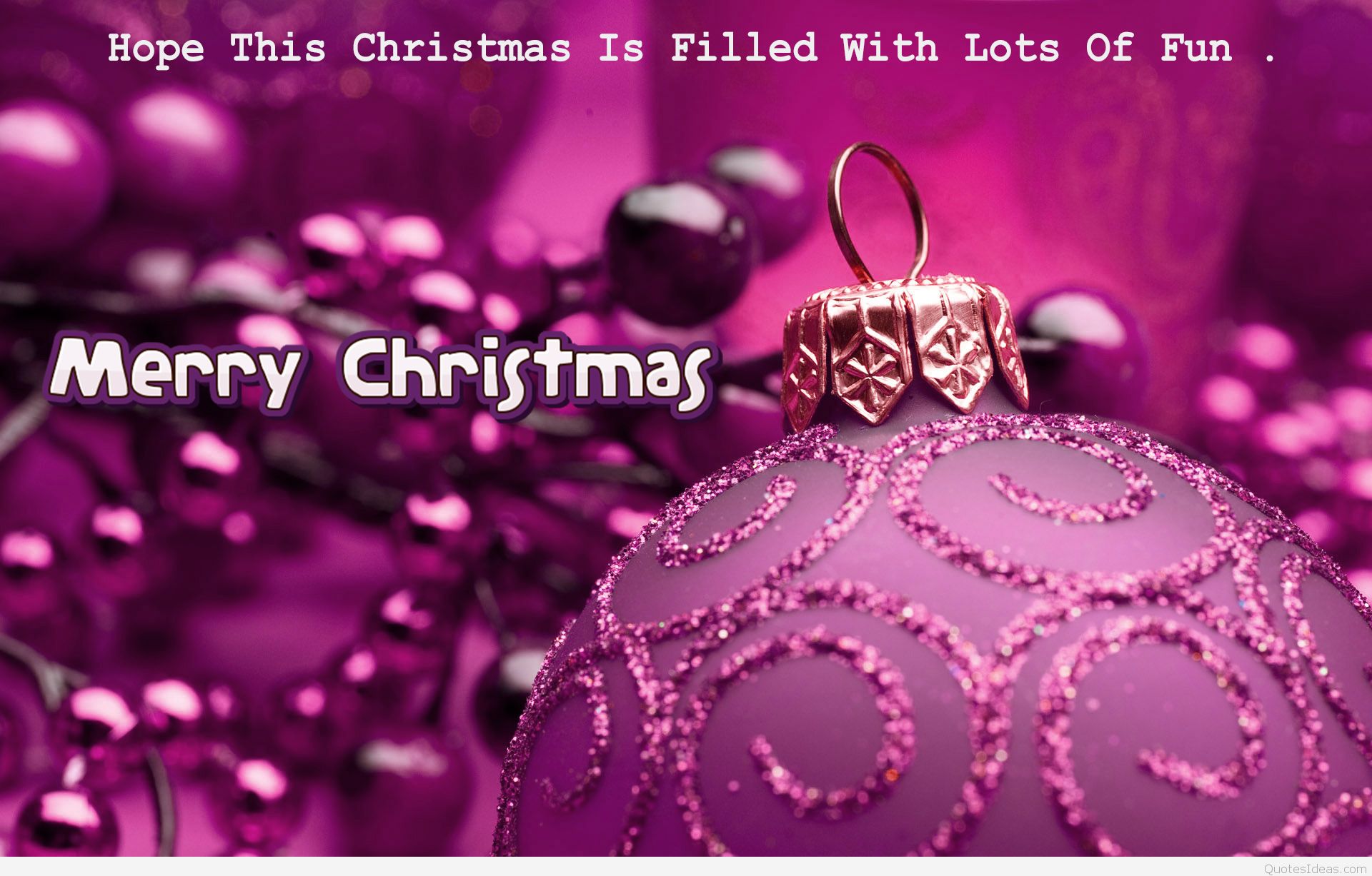 christmas quote wallpaper,magenta,pink,purple,text,christmas ornament