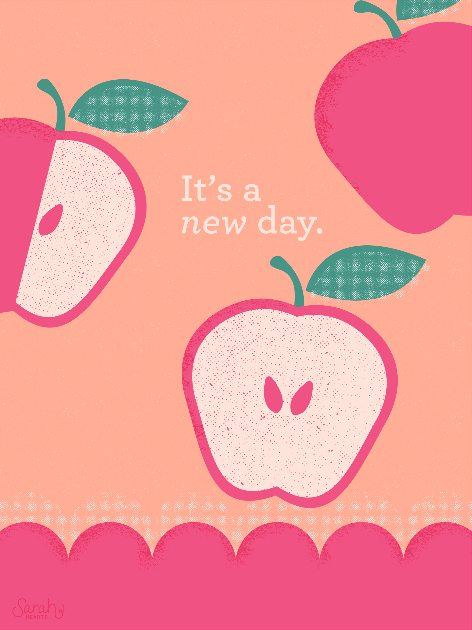 ipad wallpaper quotes,pink,fruit,apple,illustration,plant