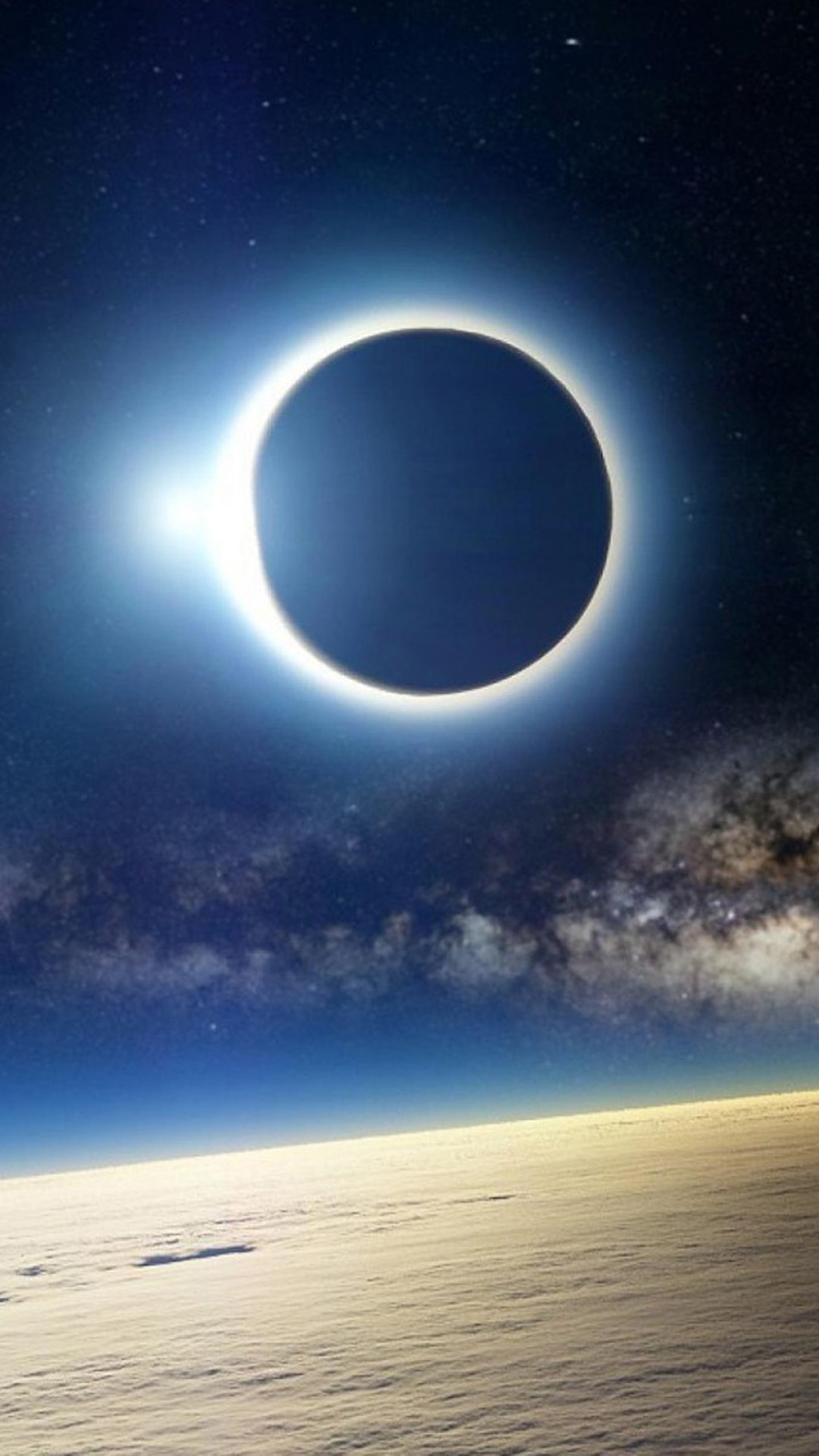 eclipse iphone wallpaper,sky,atmosphere,horizon,daytime,astronomical object