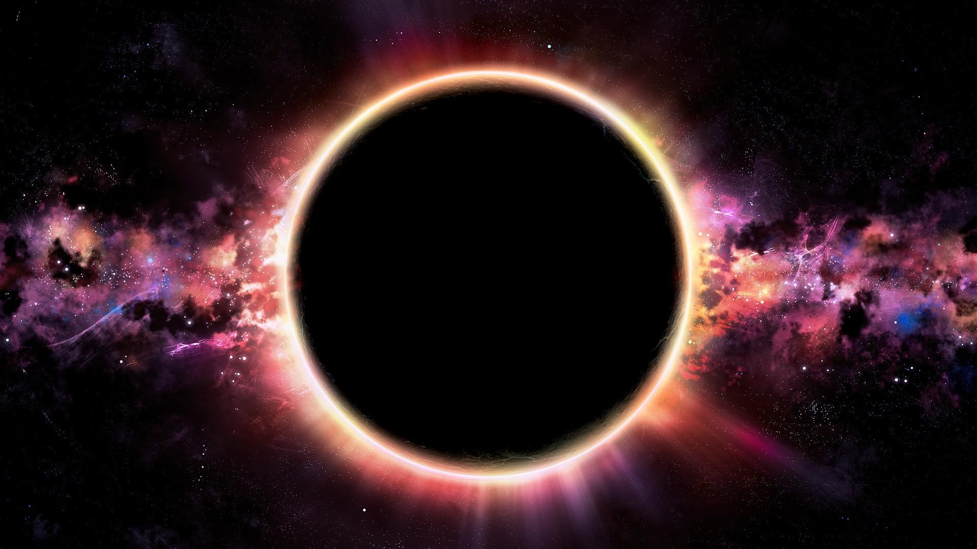 fond d'écran éclipse solaire hd,cosmos,la nature,atmosphère,univers,objet astronomique