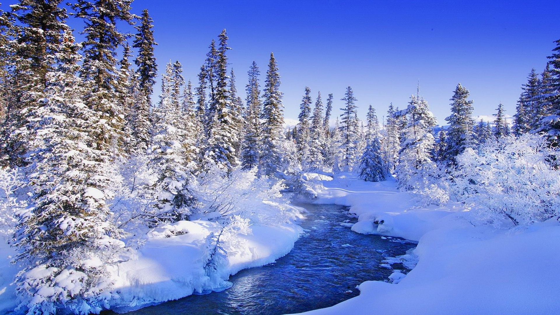 hi res wallpaper free,winter,snow,nature,natural landscape,blue