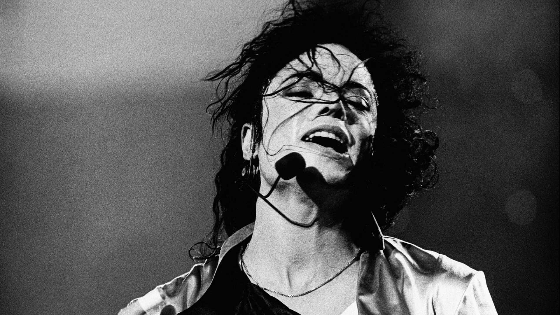 mj hd wallpaper,black and white,singer,performance,mouth,musician