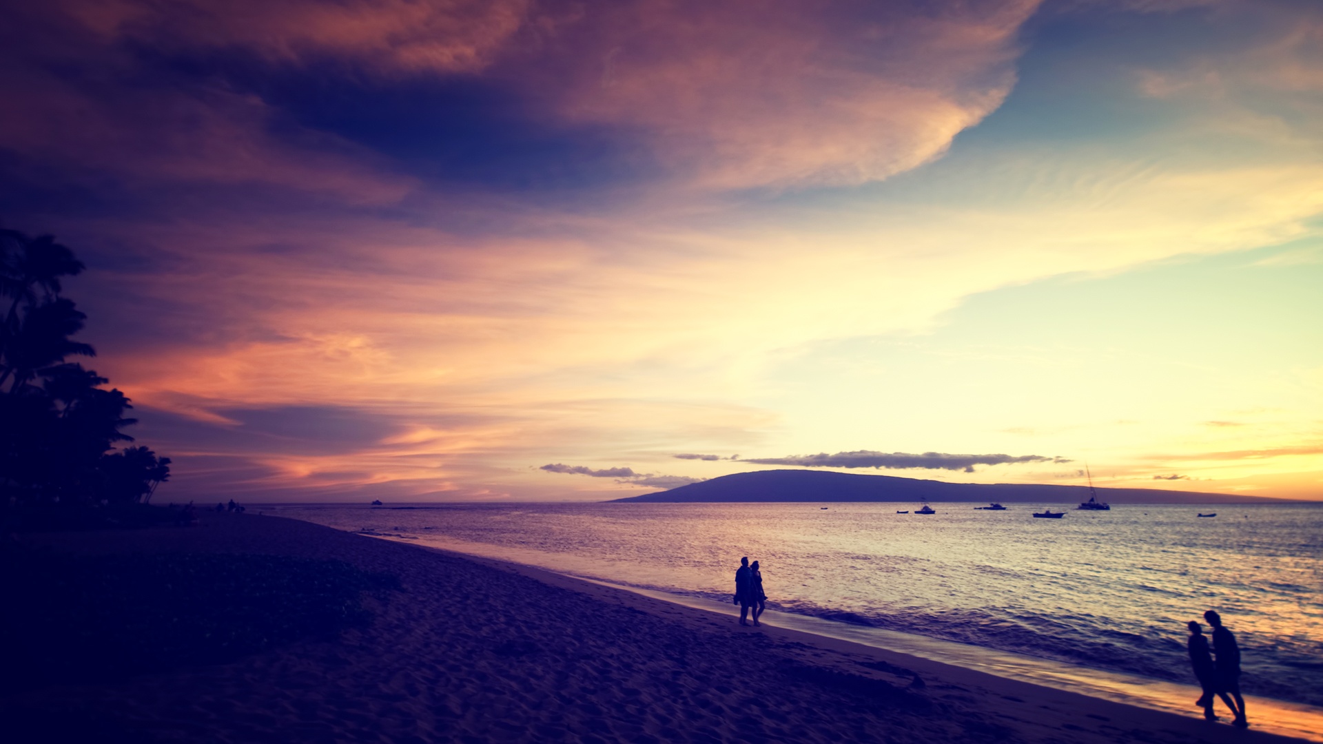 myrte strand tapete,himmel,wolke,ozean,meer,horizont