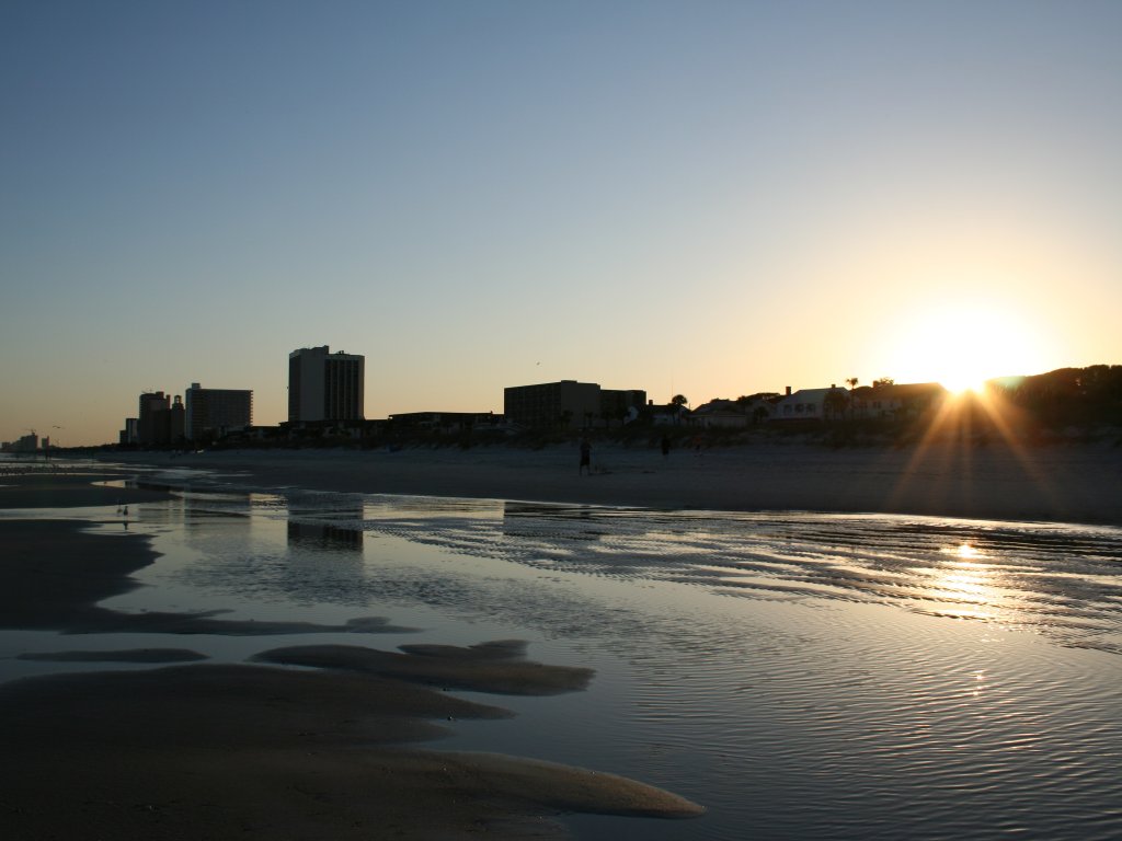 myrtle beach fondo de pantalla,cielo,agua,horizonte,mar,reflexión