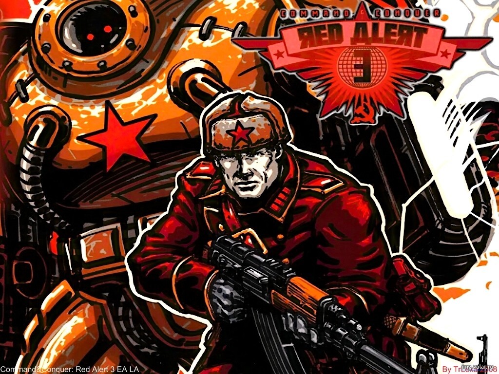 red alert 3 wallpaper,pc game,poster,action adventure game,illustration,games
