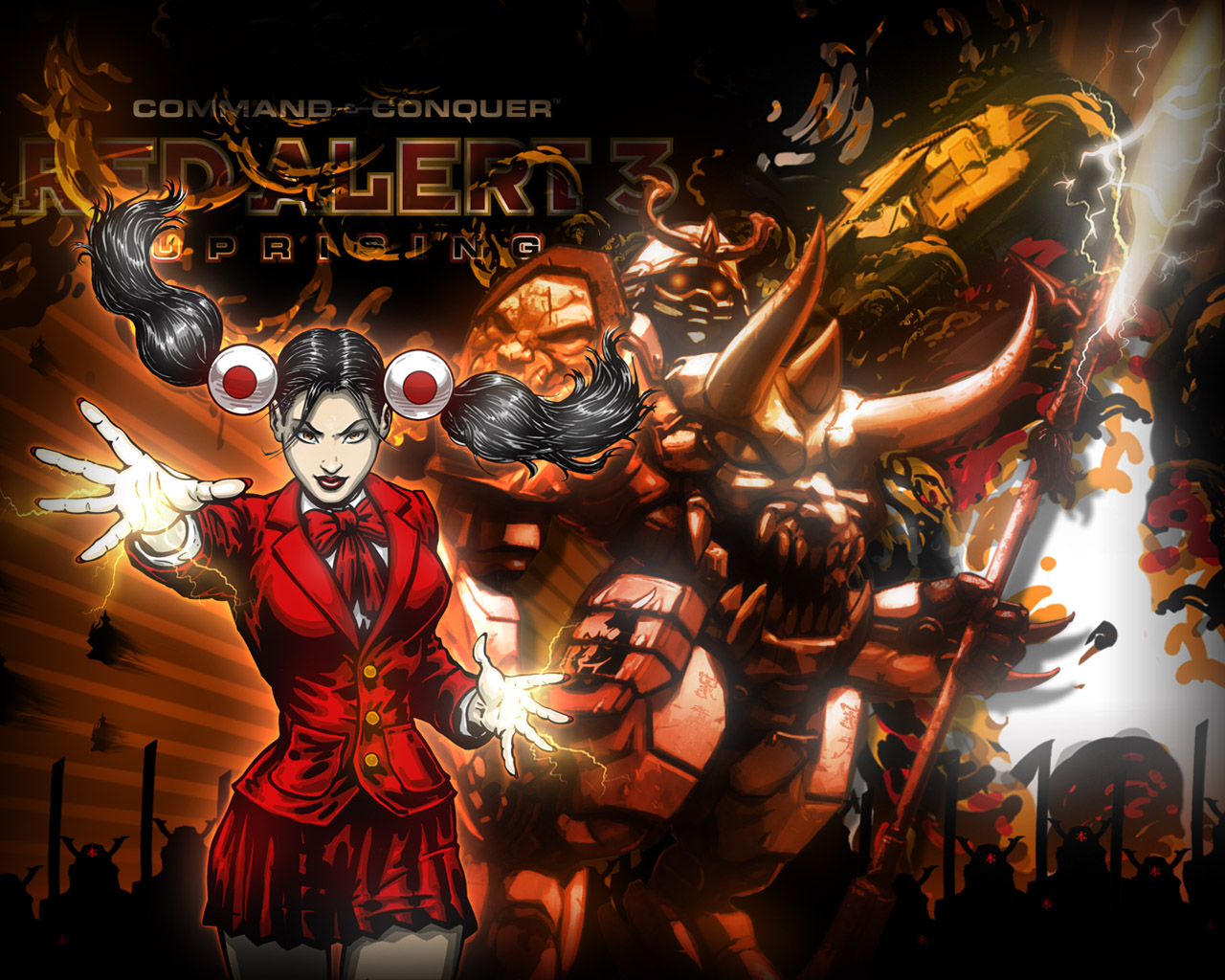 red alert 3 wallpaper,action adventure game,fictional character,hero,games,illustration