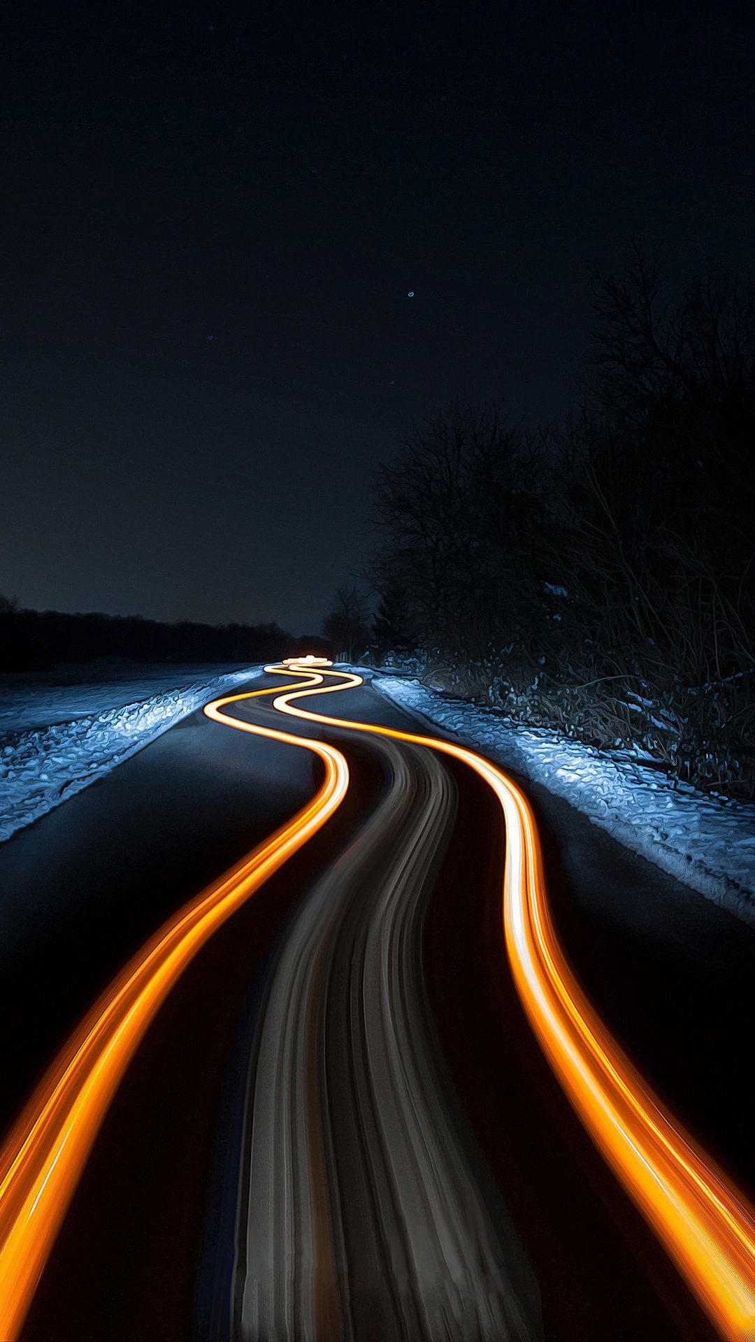 random wallpaper iphone,road,highway,night,sky,light