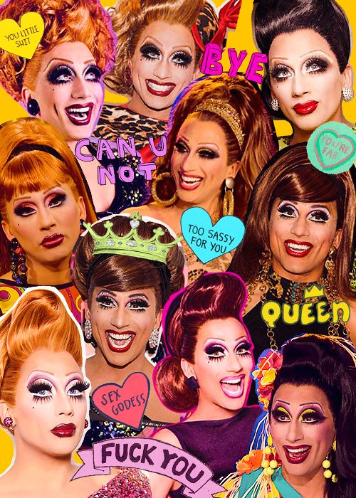 papier peint drag queen,collage,art,relation amicale,amusement,un événement
