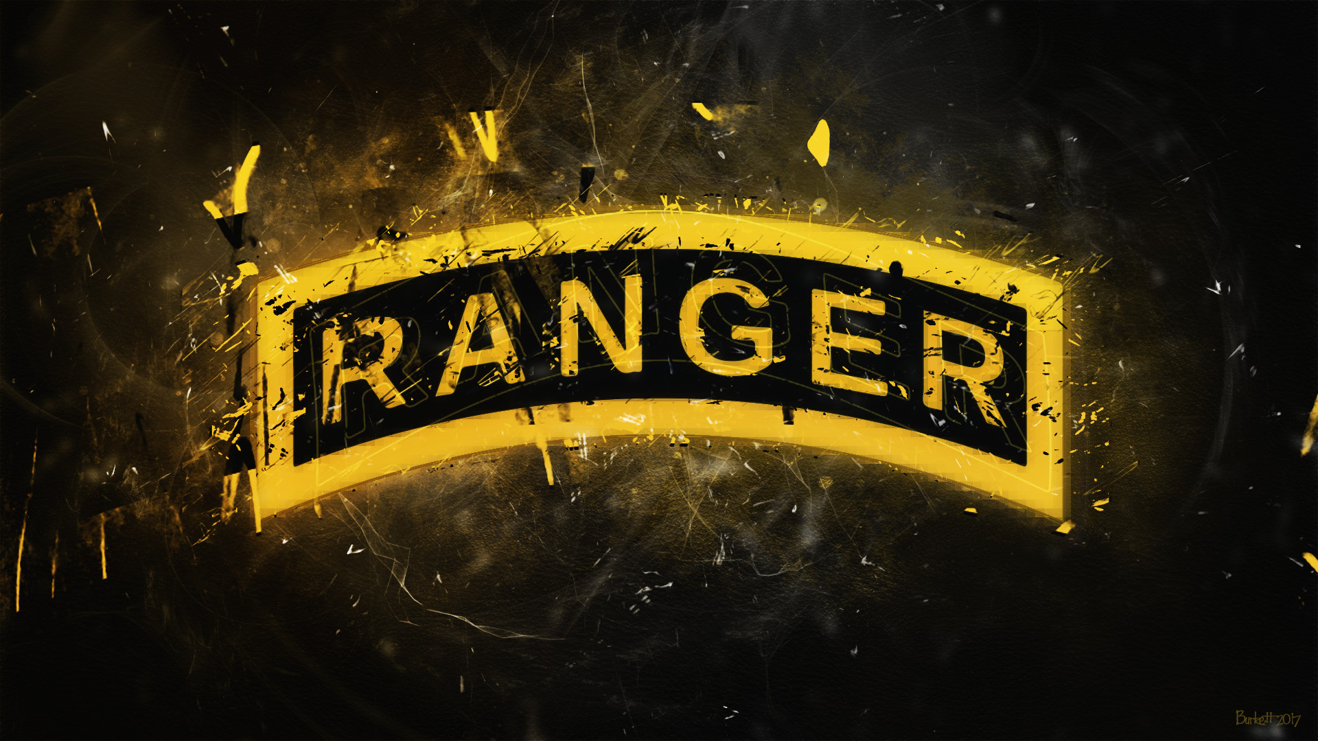 army ranger wallpaper,font,text,yellow,logo,graphics