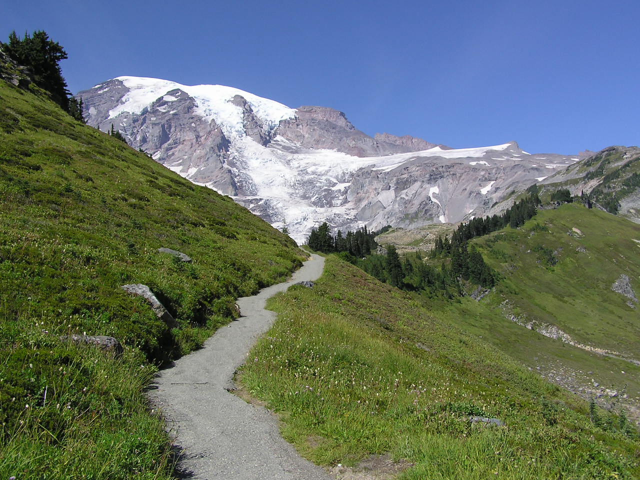 壁紙トレイル,山,山脈,自然の風景,峠,海嶺