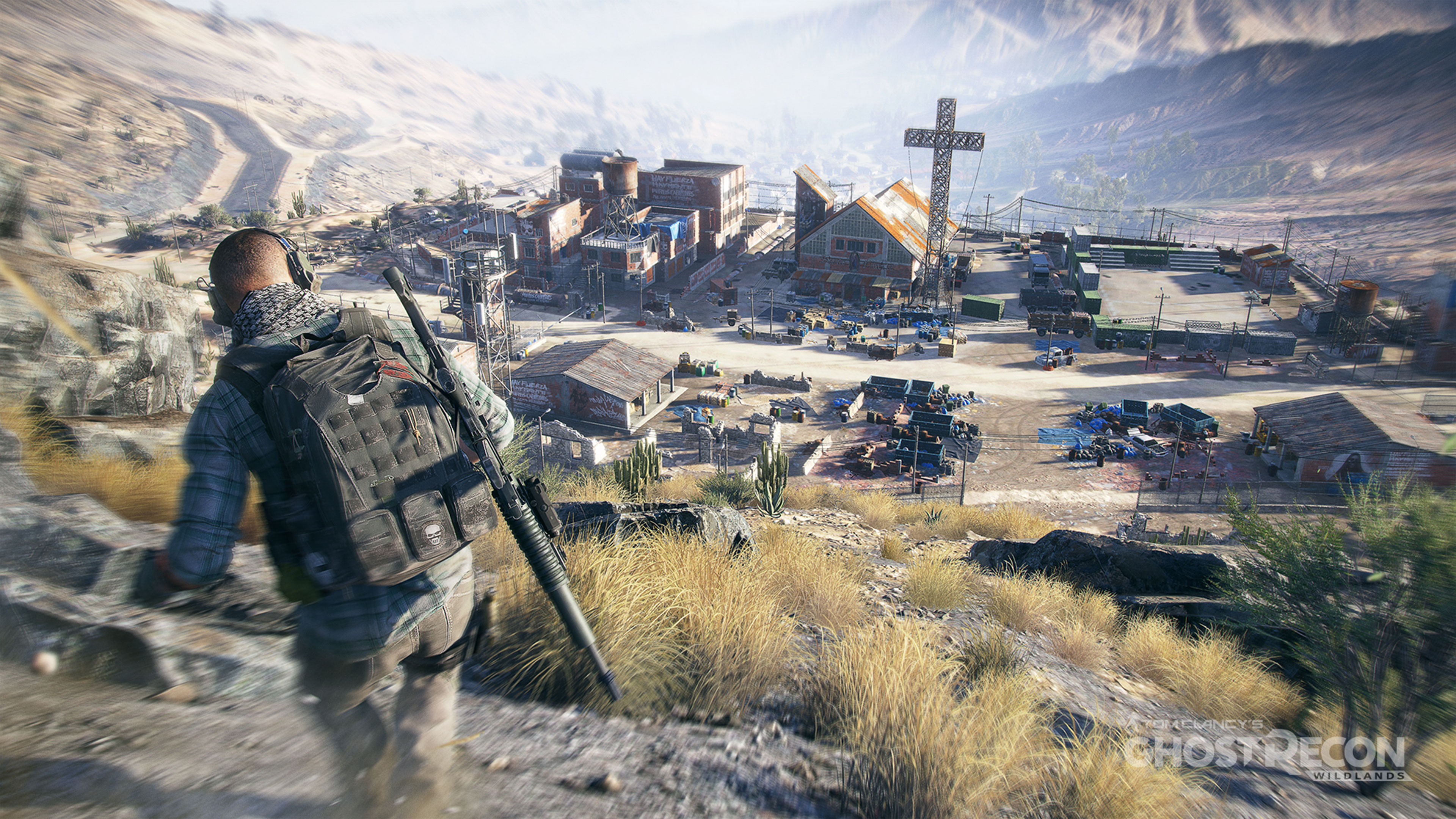 ghost recon wildlands wallpaper,pc game,strategy video game,soldier,screenshot,shooter game