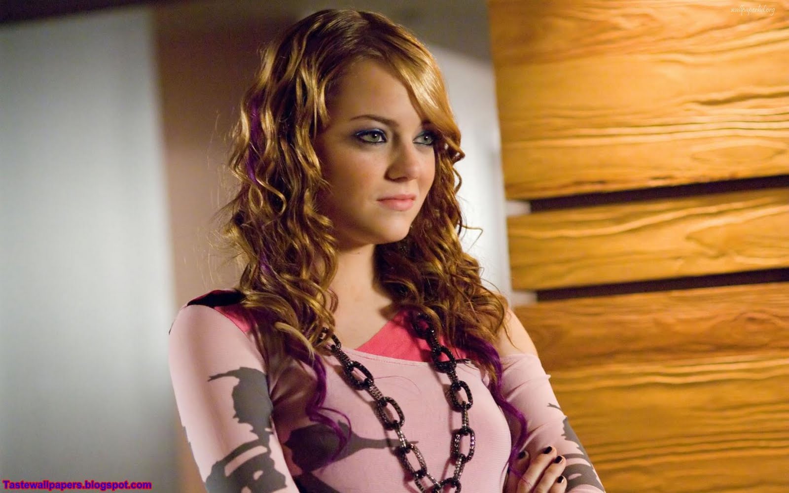 emma stone wallpaper,hair,hairstyle,beauty,blond,brown hair