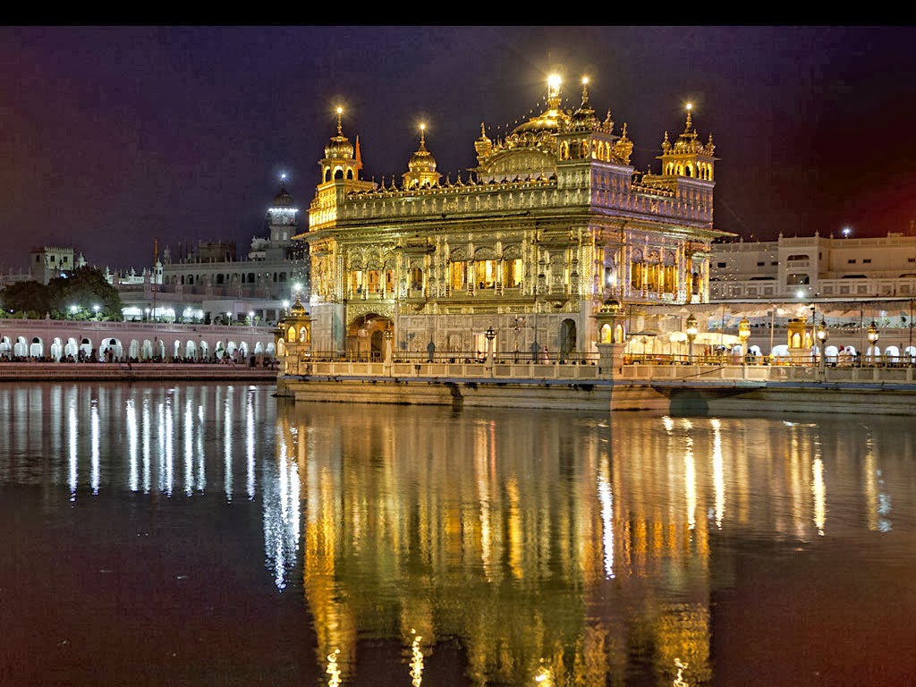 golden temple hd wallpaper,landmark,reflection,night,building,architecture