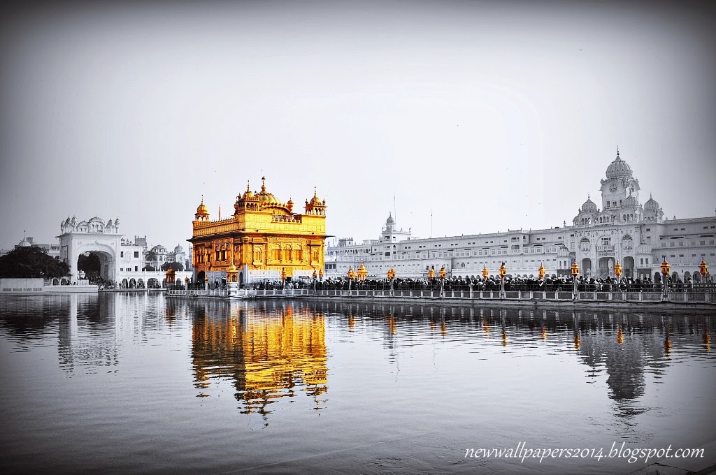 goldene tempel hd tapete,betrachtung,himmel,die architektur,wasser,wasserweg