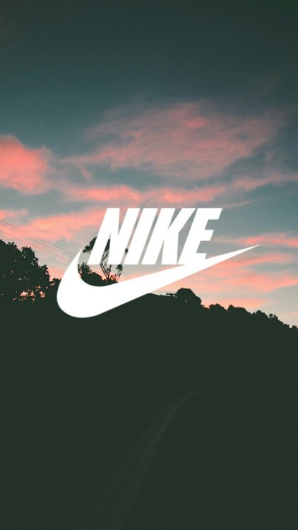 nike wallpaper tumblr,sky,font,tree,flag,cloud