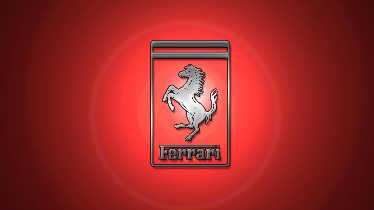 ferrari logo wallpaper,rot,emblem,schriftart,grafik,symbol