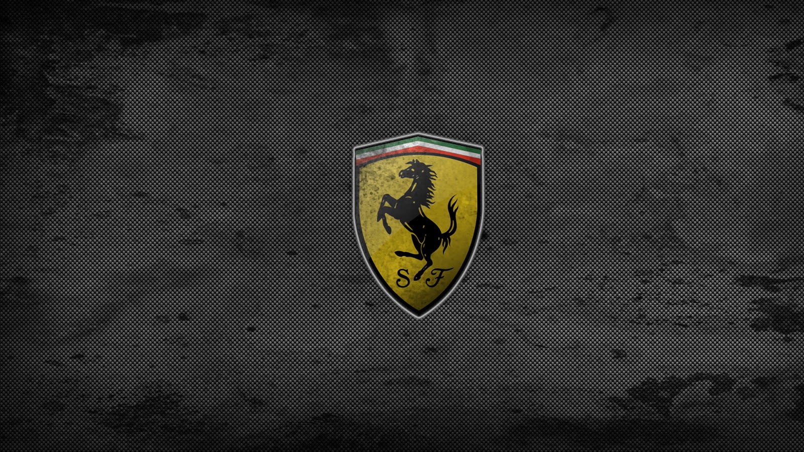 フェラーリのロゴの壁紙,象徴,黄,家紋,シンボル,車