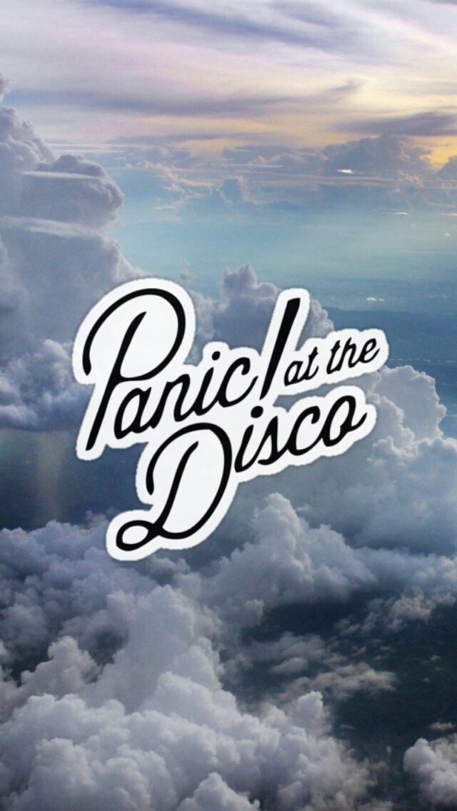 panic at the disco wallpaper,sky,font,cloud,text,daytime