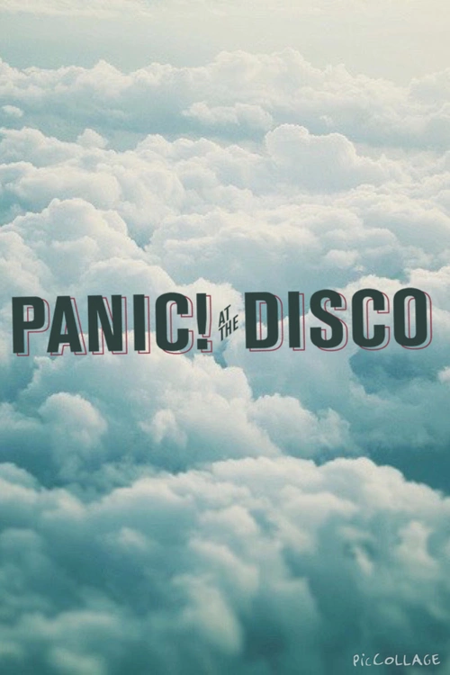 panic at the disco wallpaper,sky,cloud,daytime,cumulus,text