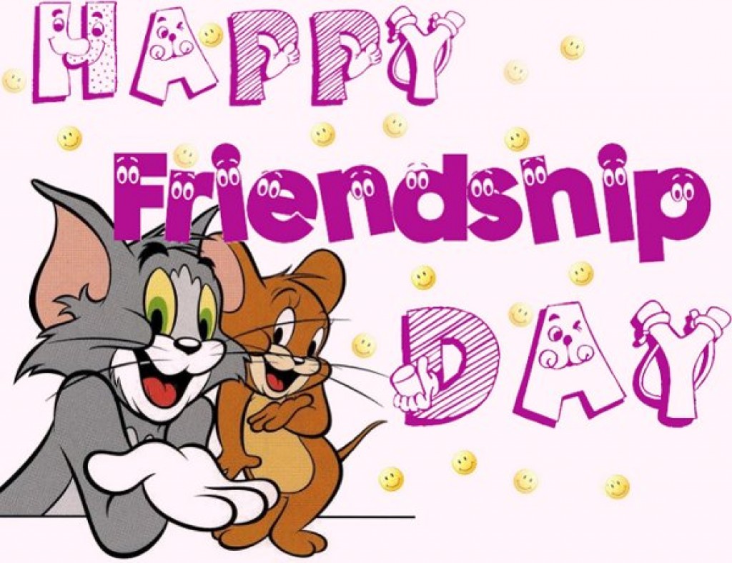 happy friendship day wallpaper,cartoon,text,clip art,font,illustration