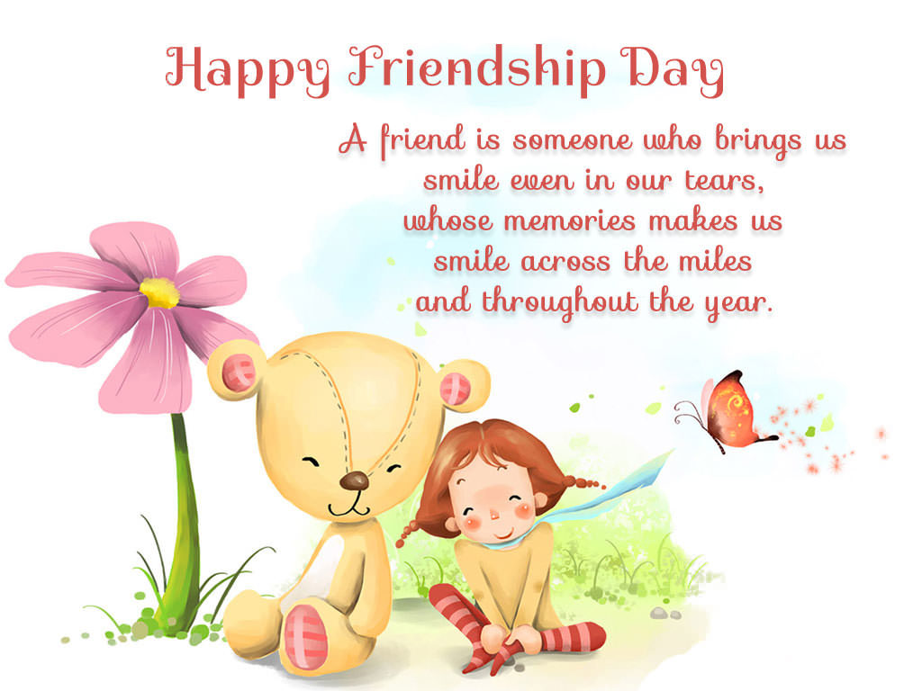 happy friendship day wallpaper,text,karikatur,glücklich,kind,illustration