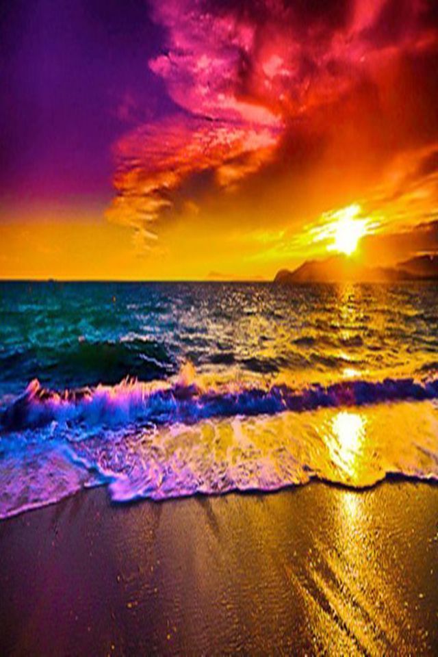 tramonto wallpaper hd,cielo,natura,orizzonte,mare,oceano