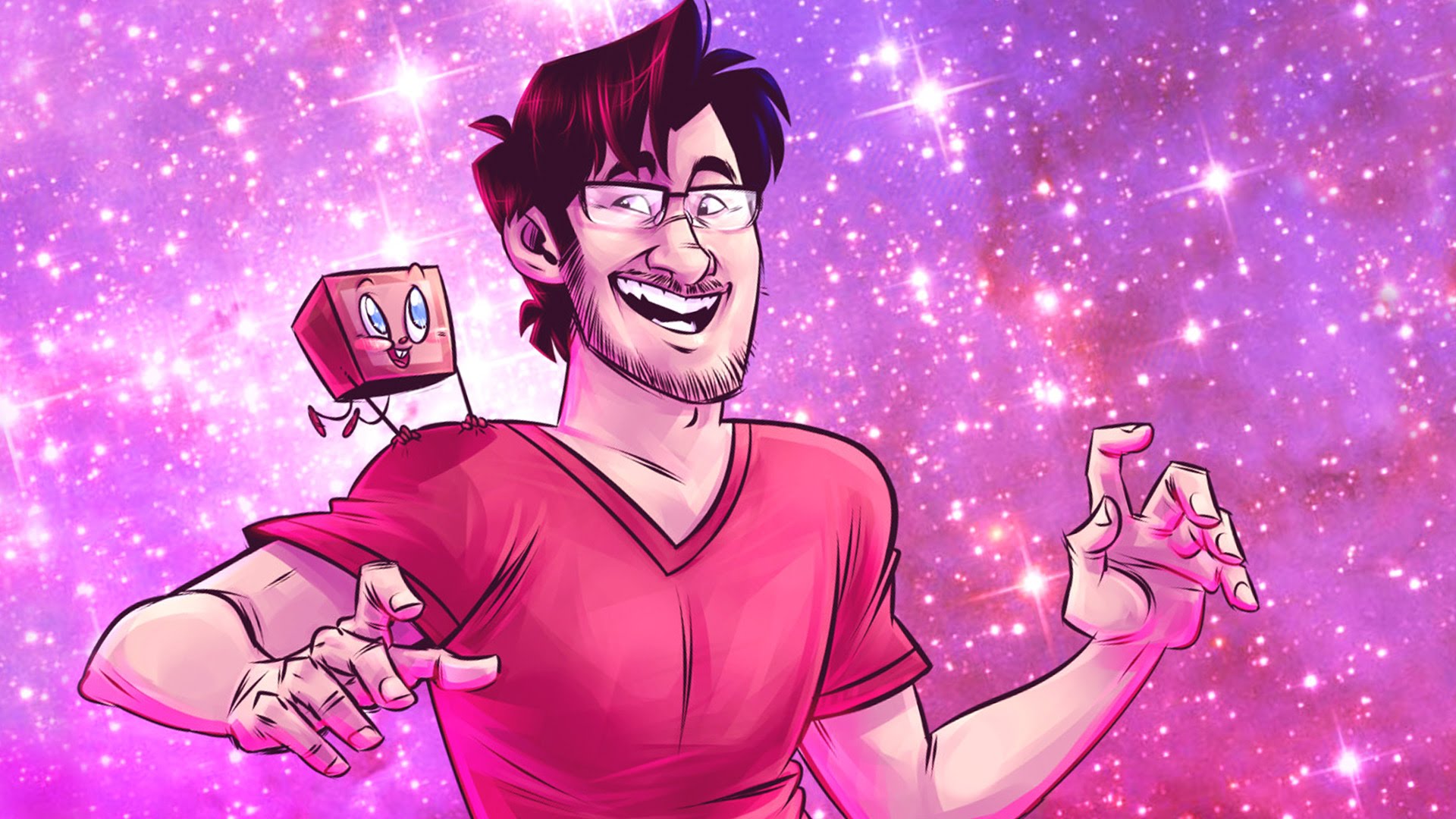 markiplier wallpaper,cartoon,illustration,fun,finger,fictional character