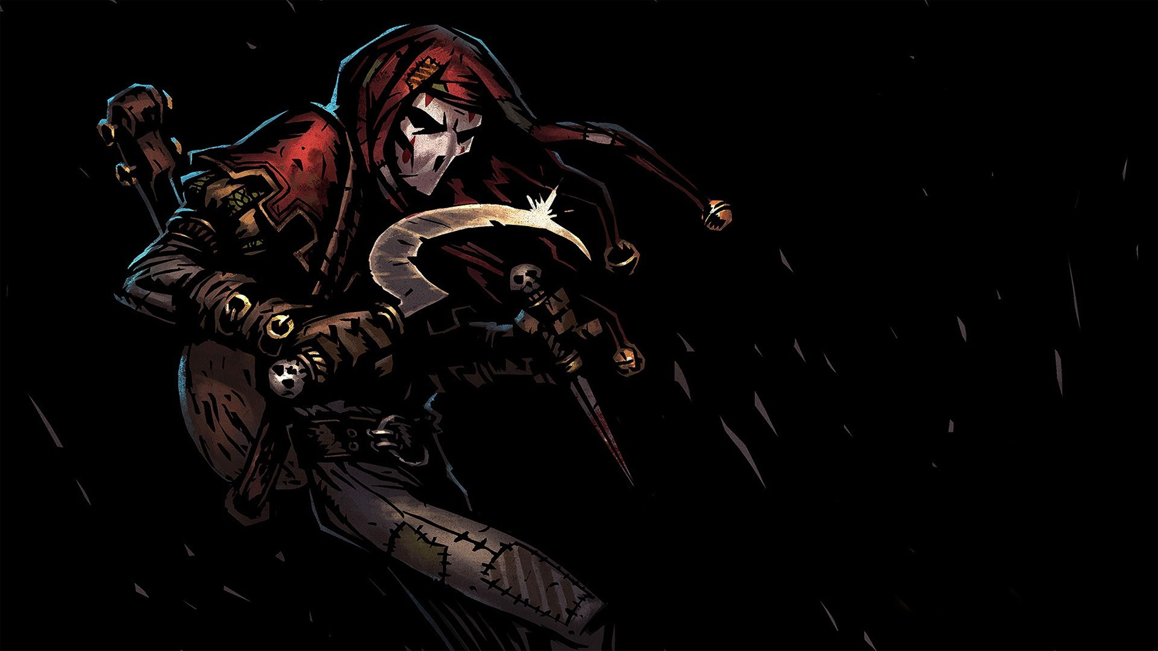 darkest dungeon wallpaper,fictional character,cg artwork,darkness,illustration,supervillain