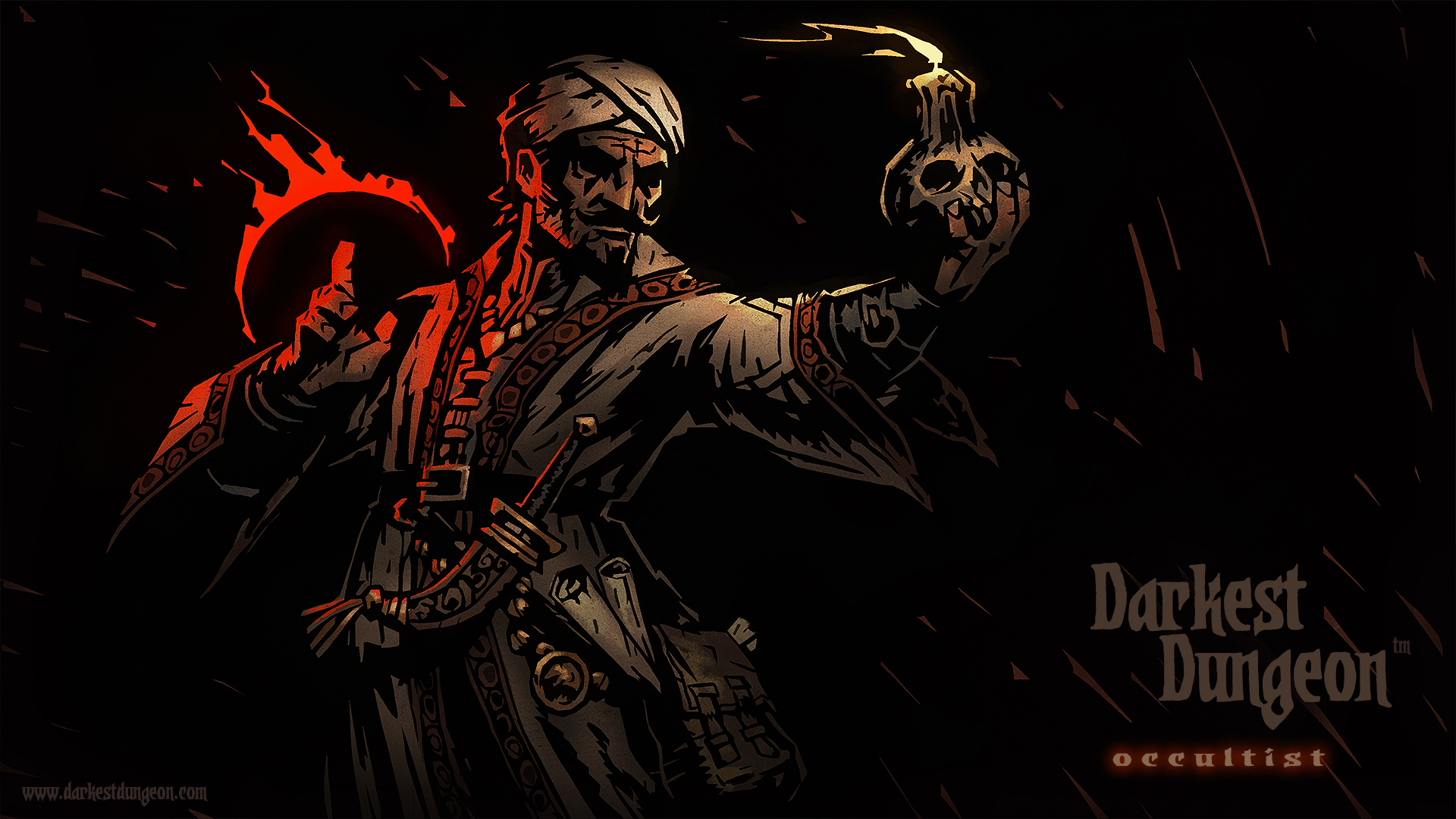 darkest dungeon wallpaper,darkness,pc game,illustration,fictional character,games