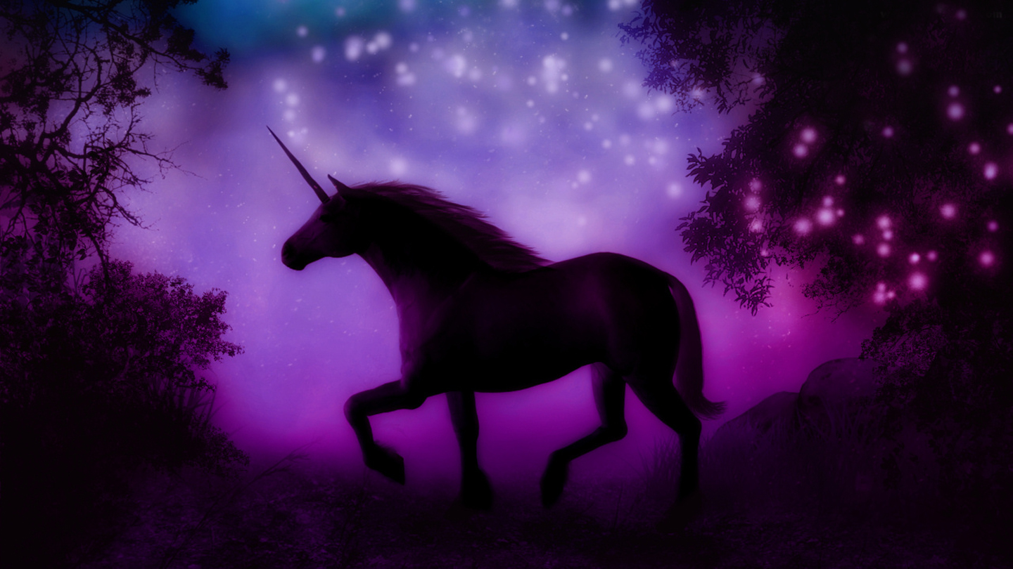 unicorn wallpaper hd,unicorn,purple,sky,fictional character,violet
