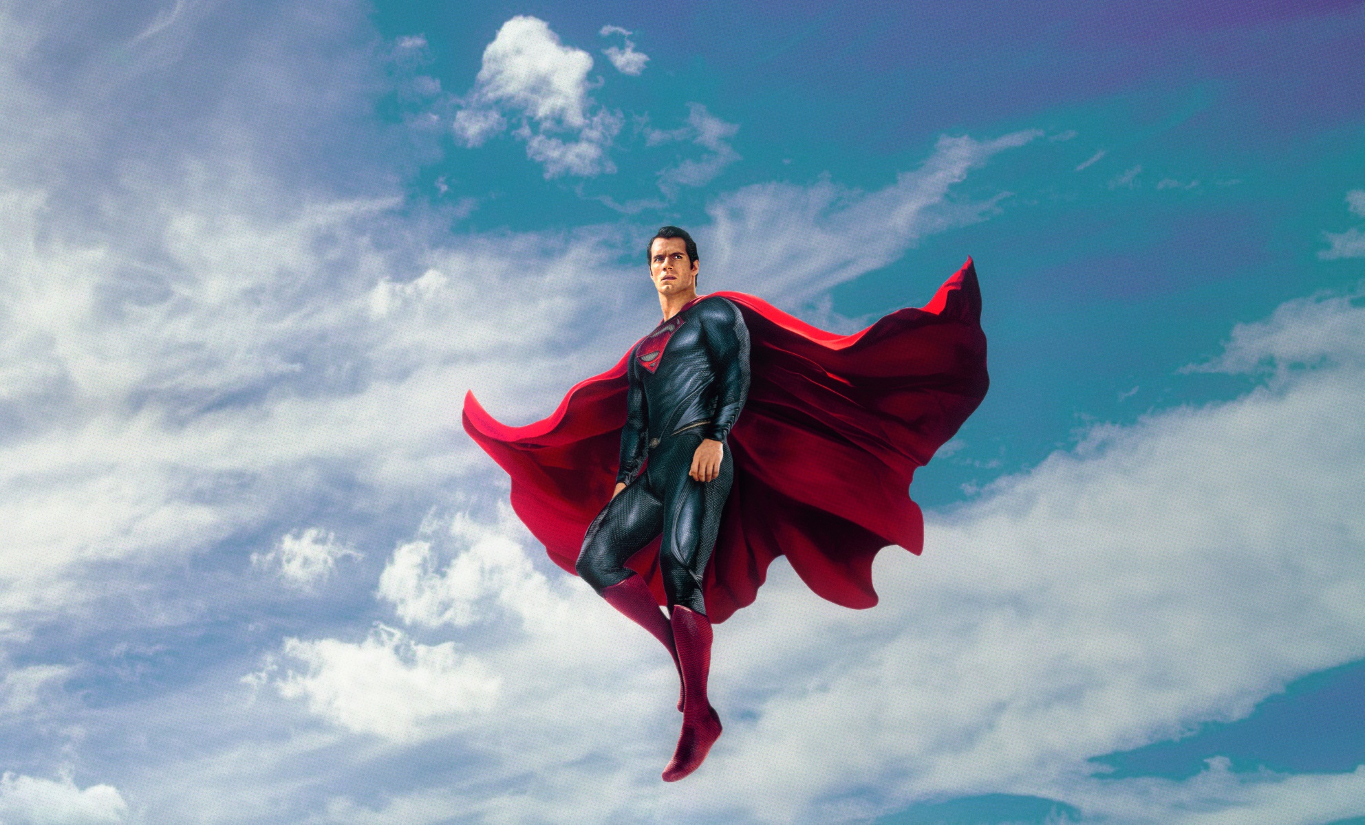 wallpaper keren 2017,superman,sky,fictional character,superhero,cloud