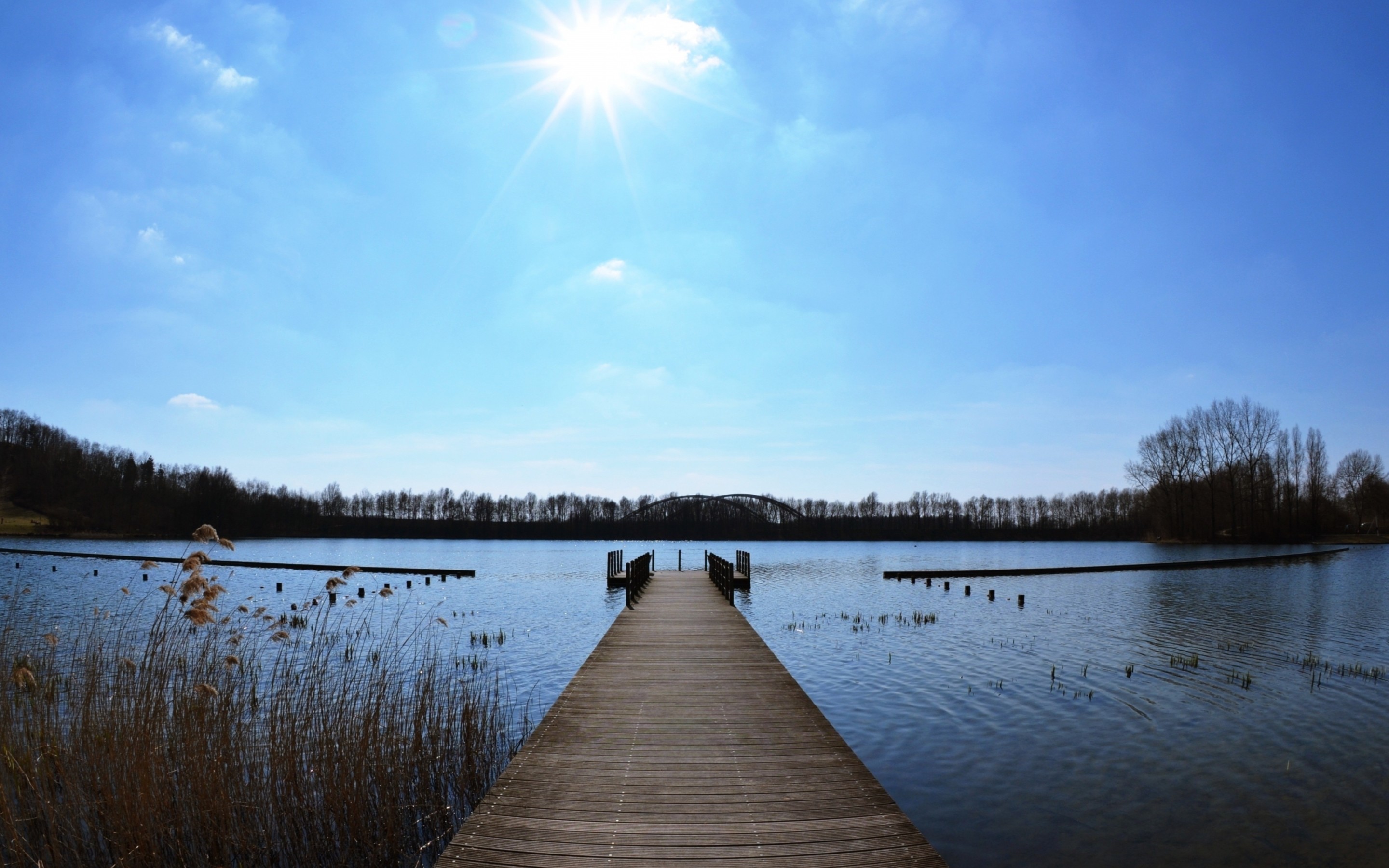 맥북 프로 망막 배경 화면 2880x1800,하늘,자연 경관,자연,물,호수